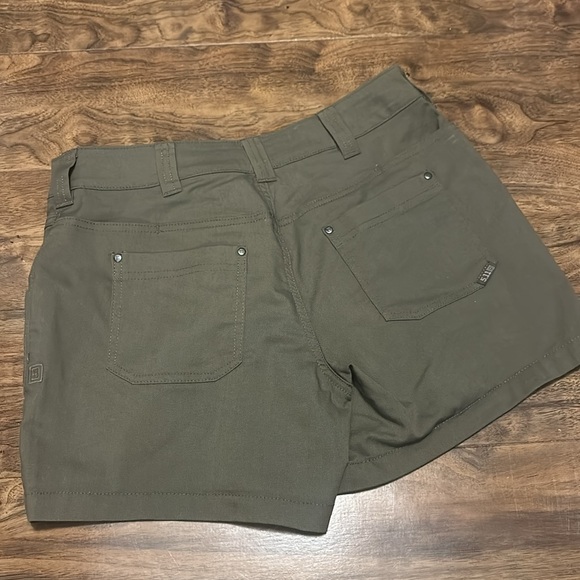 5.11 Tactical Denim Jean Shorts and Green Shorts - Picture 7 of 7